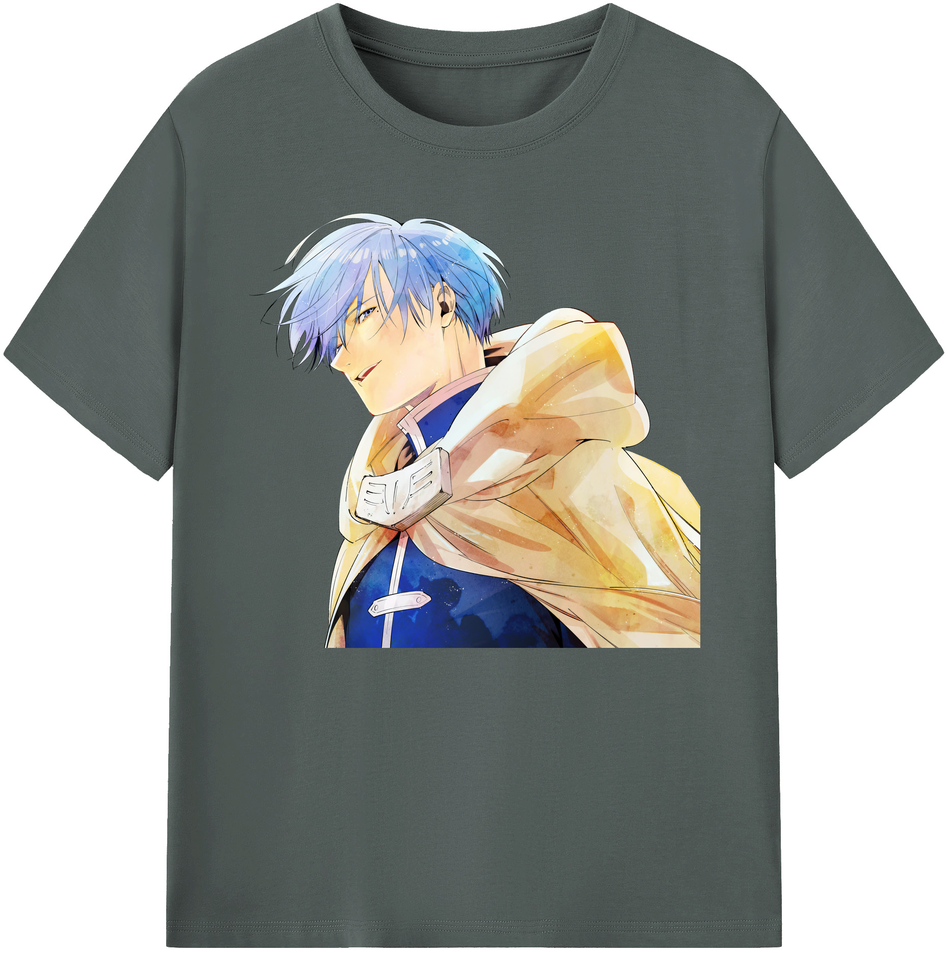 （画像用） 葬送のフリーレン Frieren 綿100％ メンズ半袖Tシャツ｜肌触りやわらか＆通気性